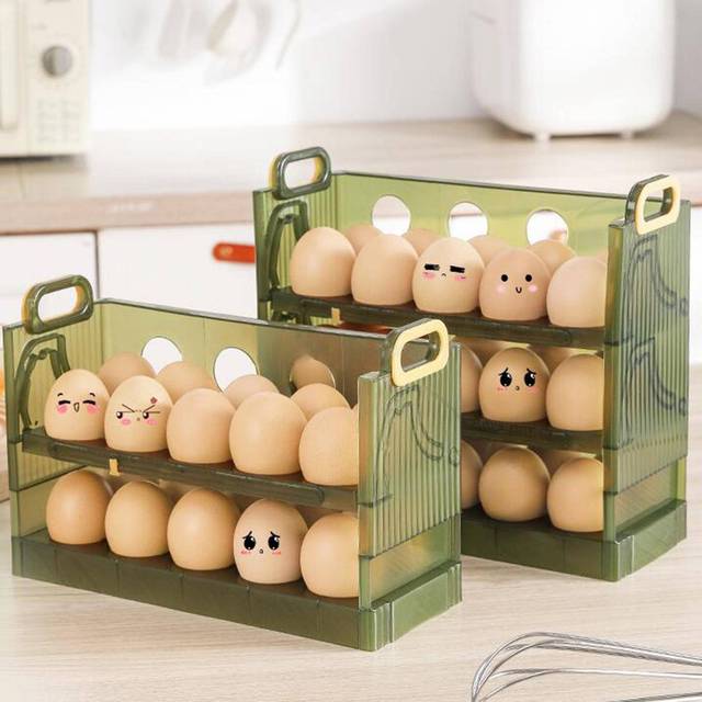 Egg Storage Box Multi Tier Egg Storage Container Egg Holder Egg